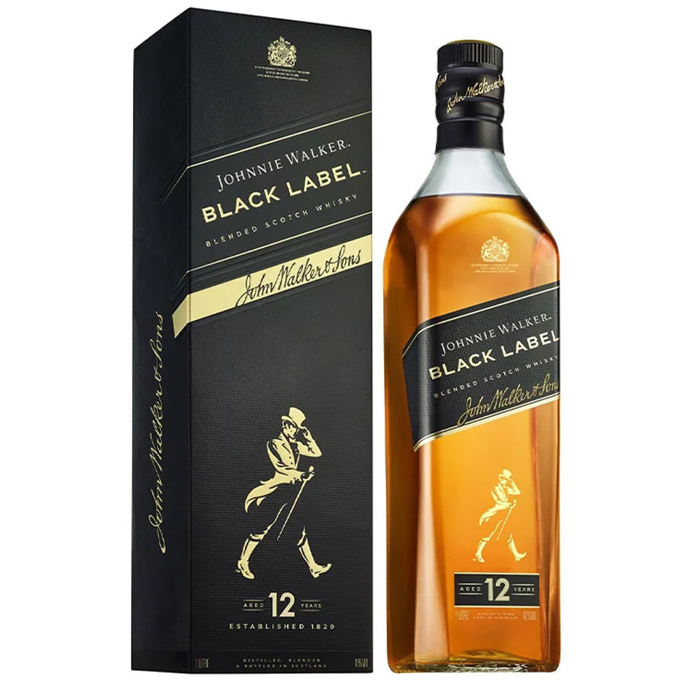 Johnnie Walker Black Label 1lt
